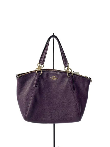 Coach leather pup bag plain - coach,
