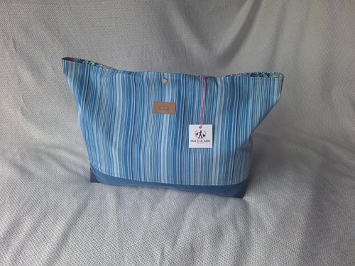 Handmade large beach bag - bag, by