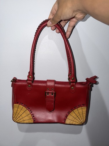 Nicole miller red y2k leather - miller,
