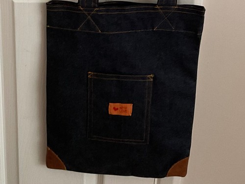 Denim tote bag - , top