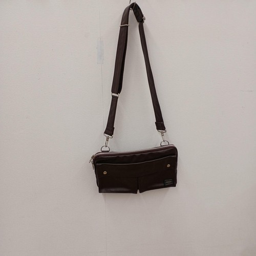 Leather shoulder bag model - shoulder,