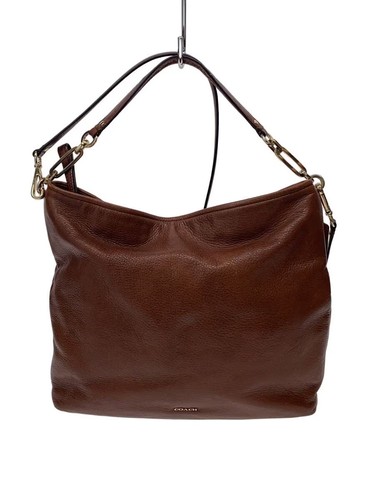 Coach leather shoulder bag brw - coach,