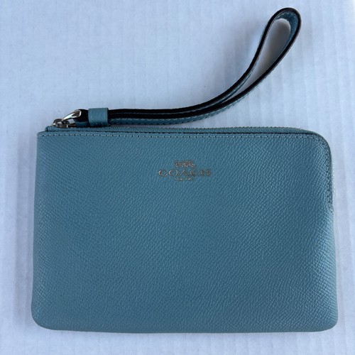 Coach corner zip wristlet - coach,