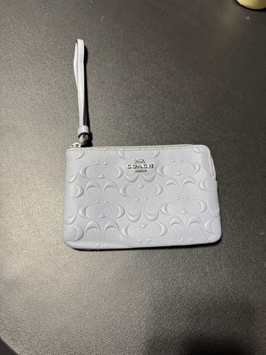 Coach corner zip wristlet - coach,